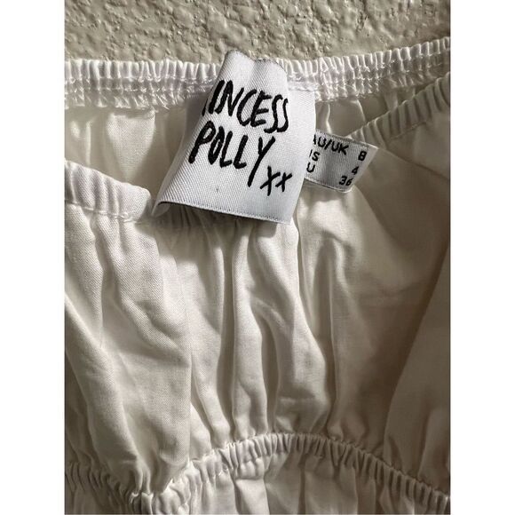 Princess Polly AVIANA MINI DRESS WHITE - Picture 9 of 10